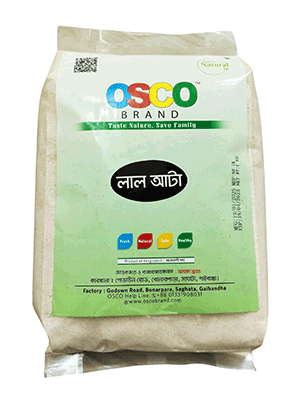 দেশি গমের লাল আটা ১ কেজি | Brown Ata 1 kg